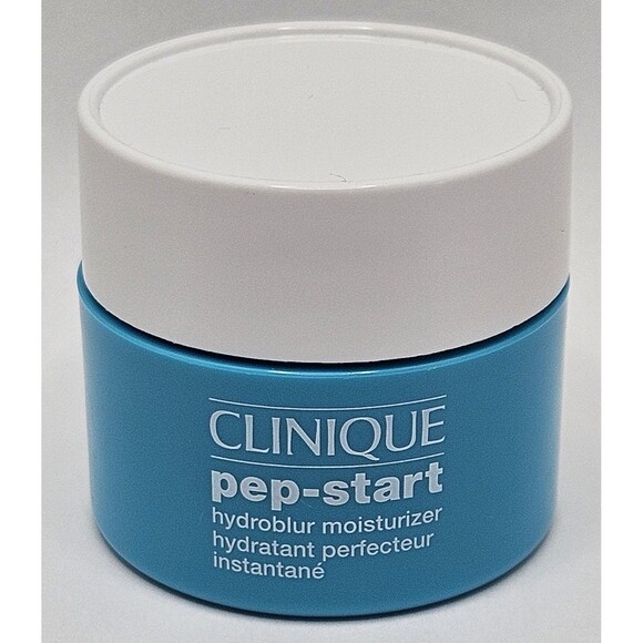 CLINIQUE Pep-Start Hydroblur Moisturizer .5 oz/15 ml Travel Size Cream New! - Picture 1 of 3